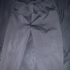 Black 90° crossover leggings